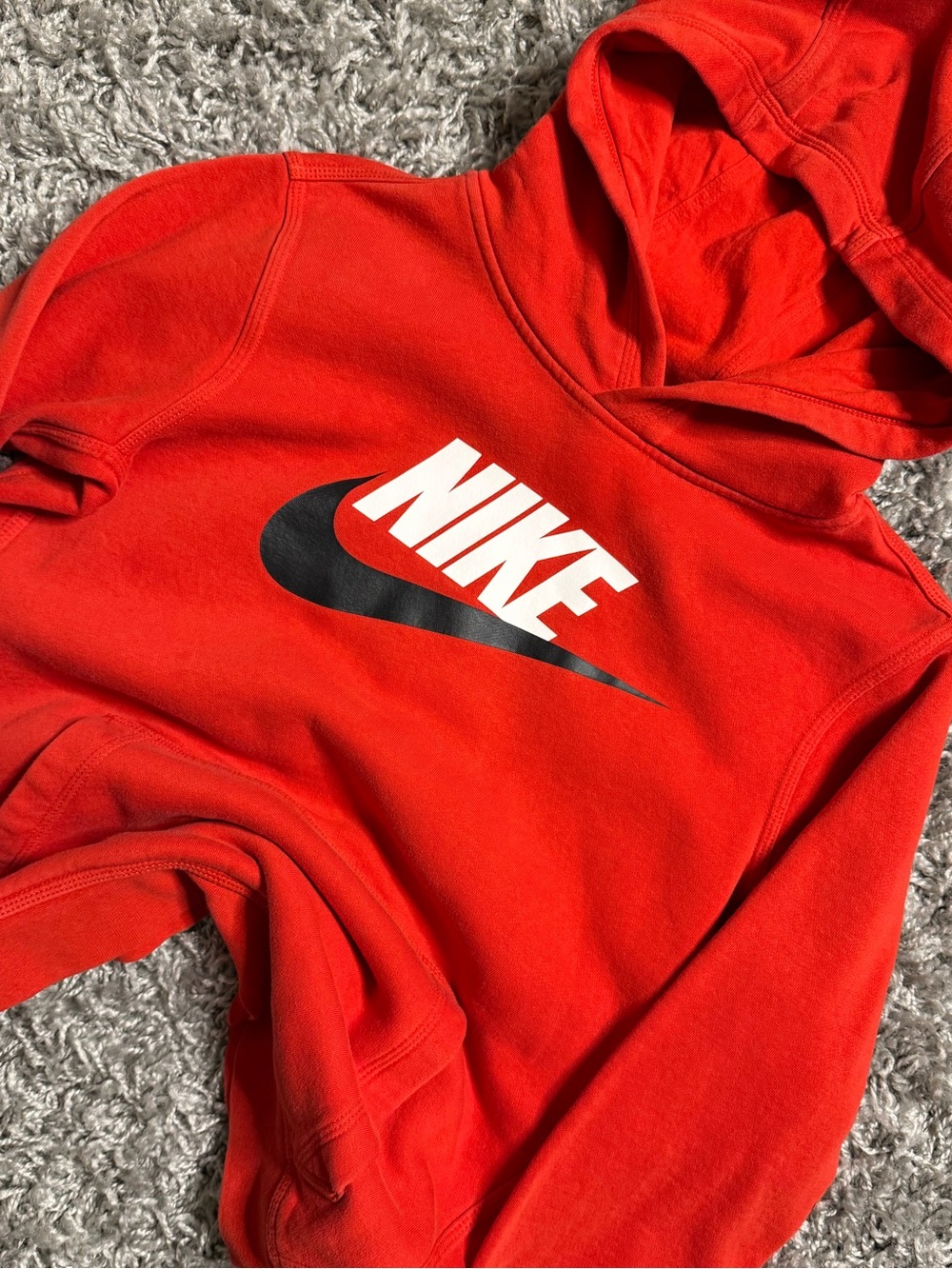 Nike Red Hoodie